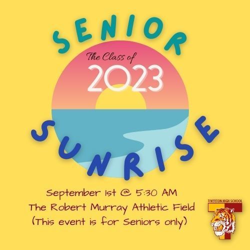 Senior Sunrise for 2023