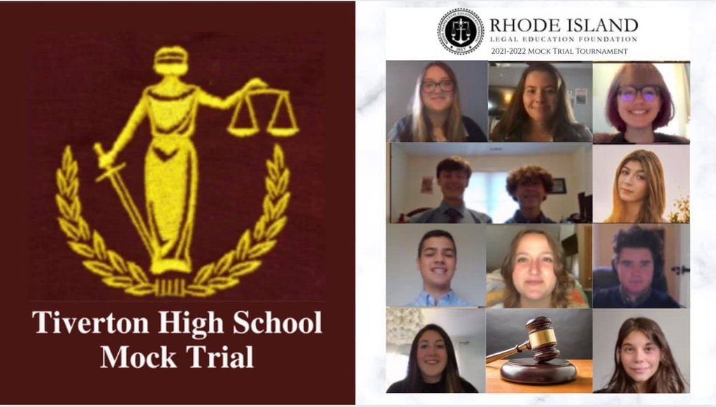 Tiverton High School Mock Trial Pictures